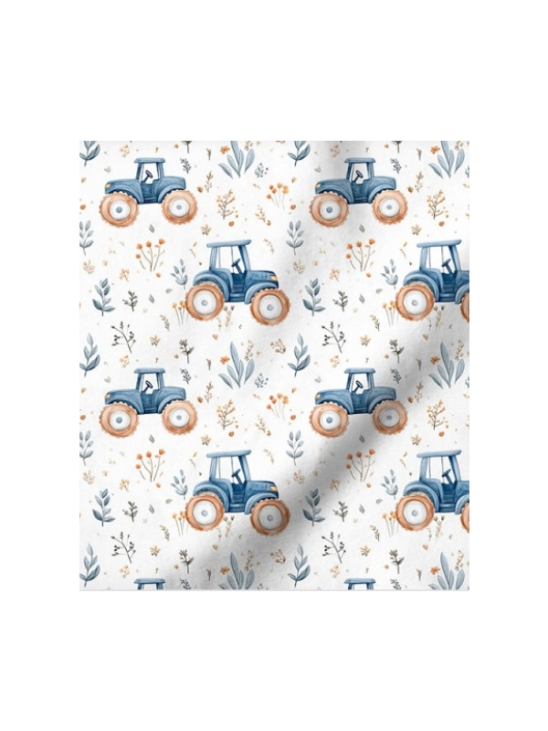 Komplet na lato traktor blue